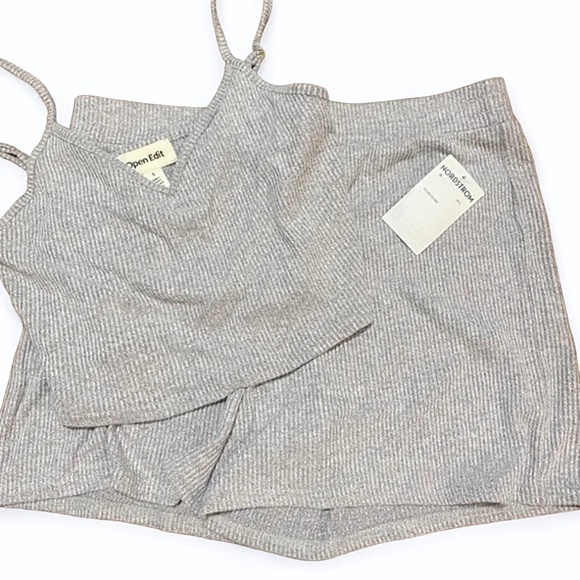 NWT OPEN EDIT Pajama Lounge Rib Set - Picture 2 of 5